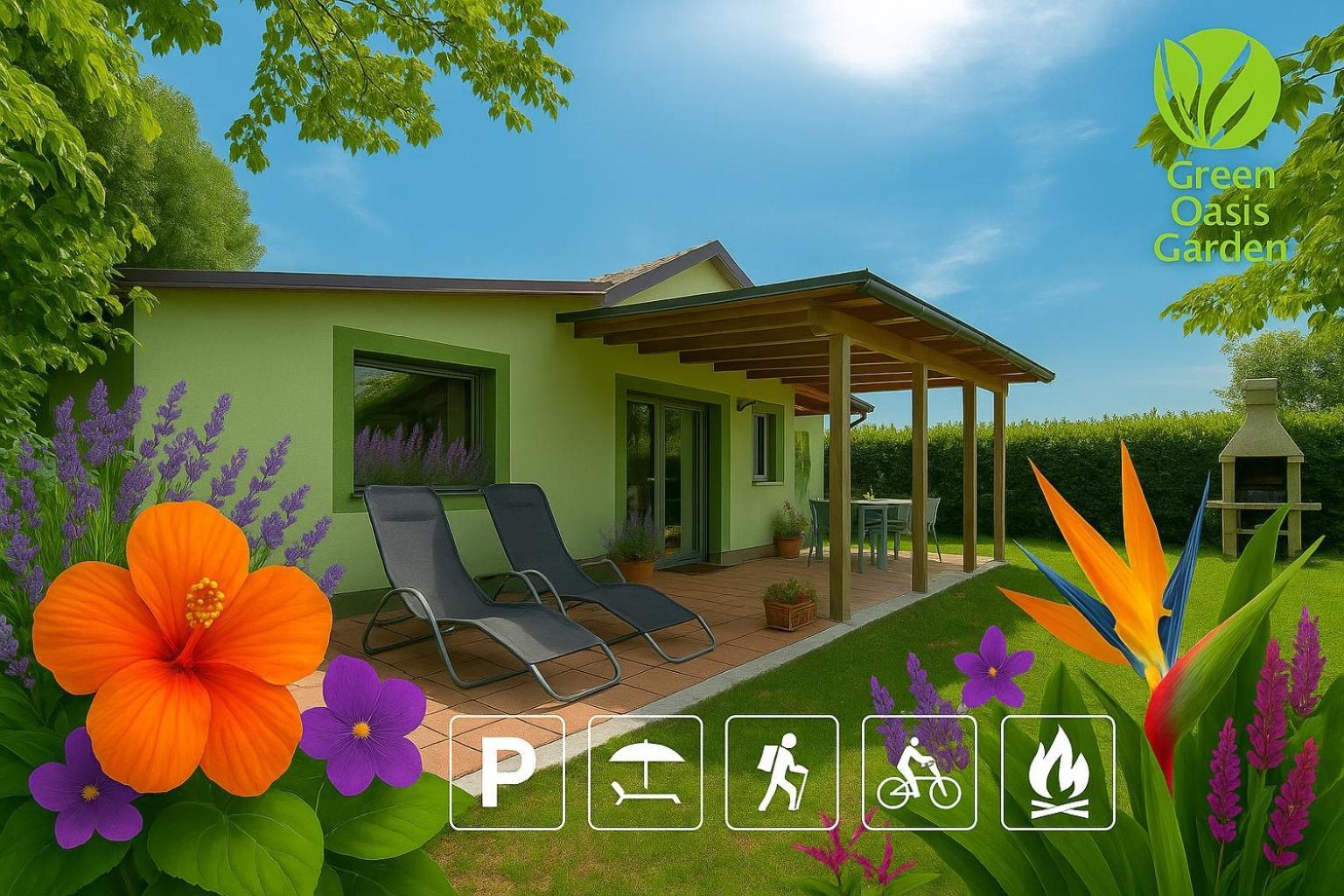 Green Oasis Garden Šenčur Exterior foto